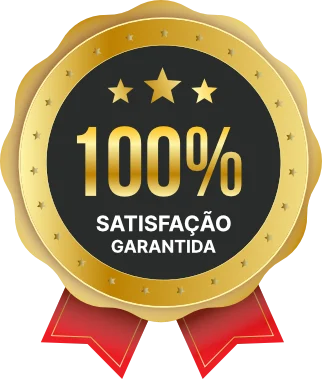Selo 100% satisfação